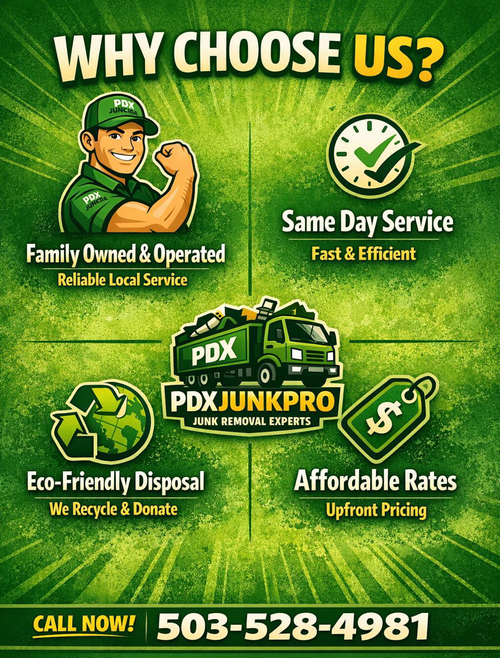 why choose our junk removal company